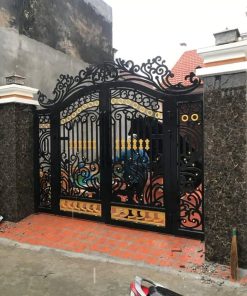 Cửa cổng sắt 10