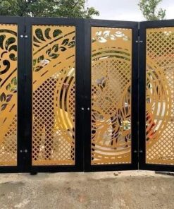 Cửa cổng sắt 3