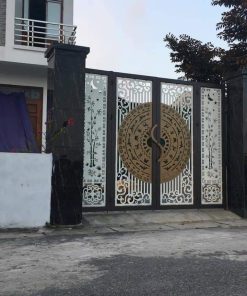 Cửa cổng sắt 5