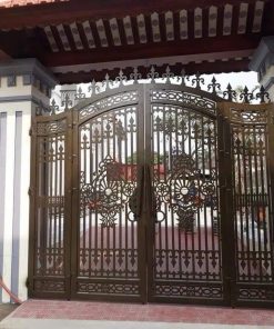 Cửa cổng sắt 6